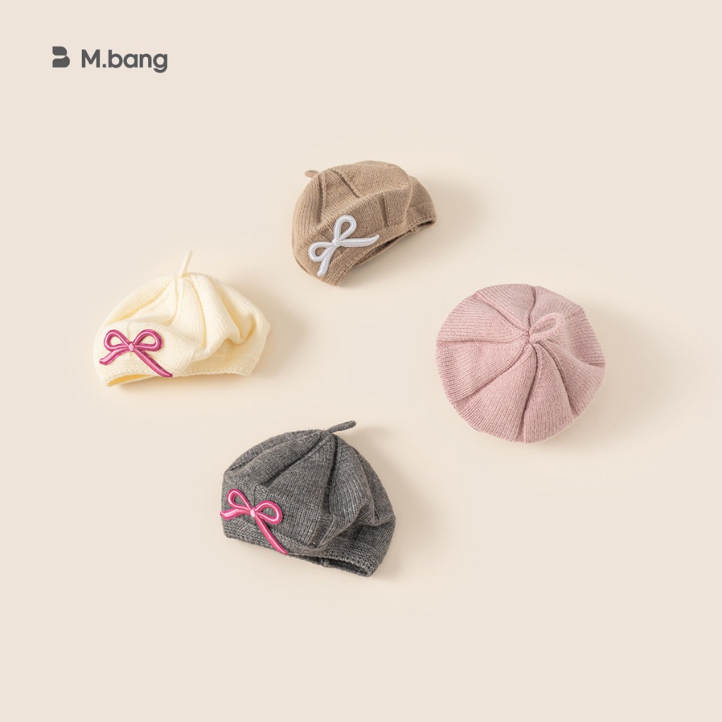 Mũ nồi len thời trang M.bang cho bé gái