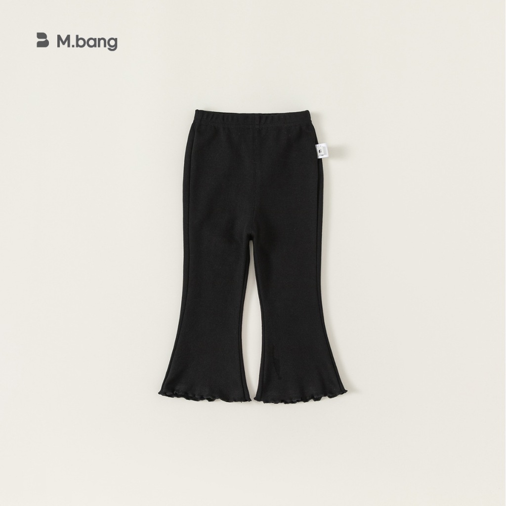 Quần ống loe M.bang cho bé gái cotton co giãn mềm mại