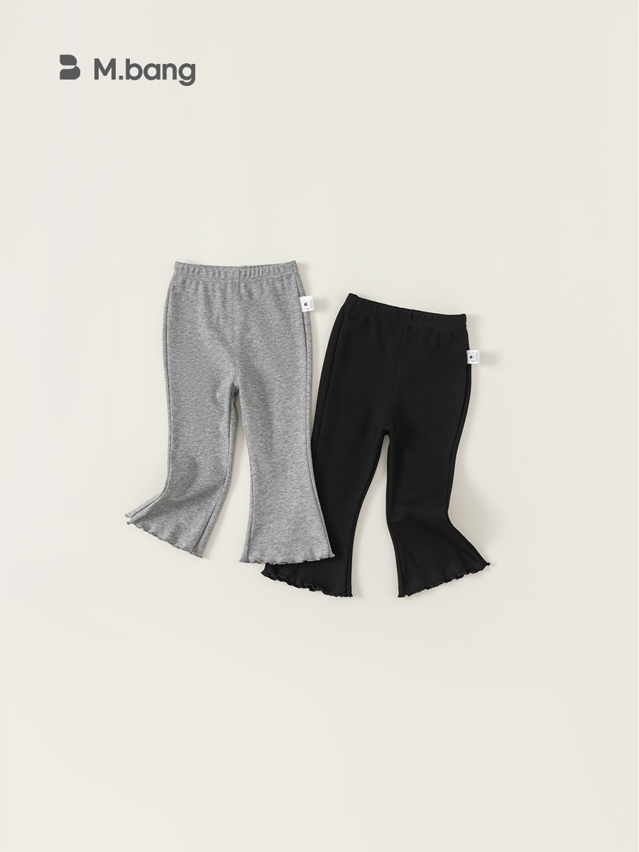 Quần ống loe M.bang cho bé gái cotton co giãn mềm mại