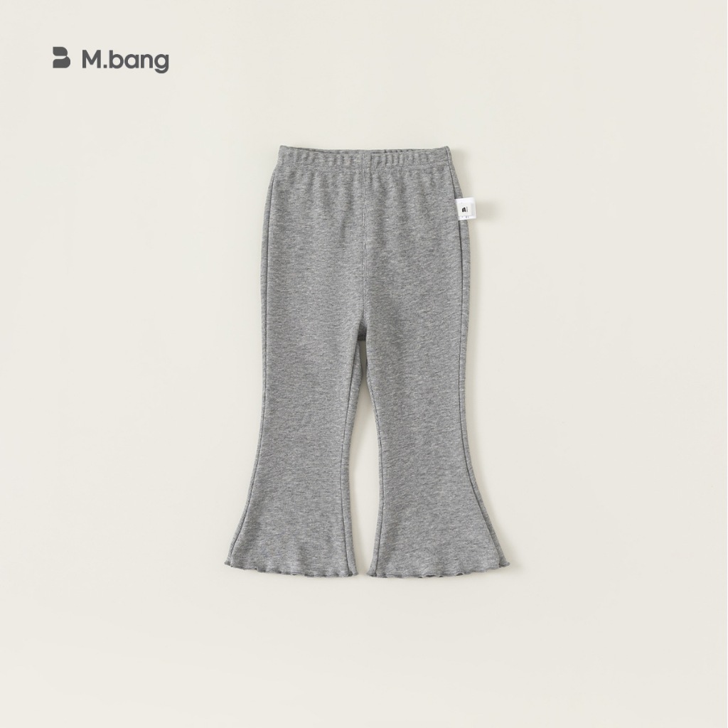 Quần ống loe M.bang cho bé gái cotton co giãn mềm mại