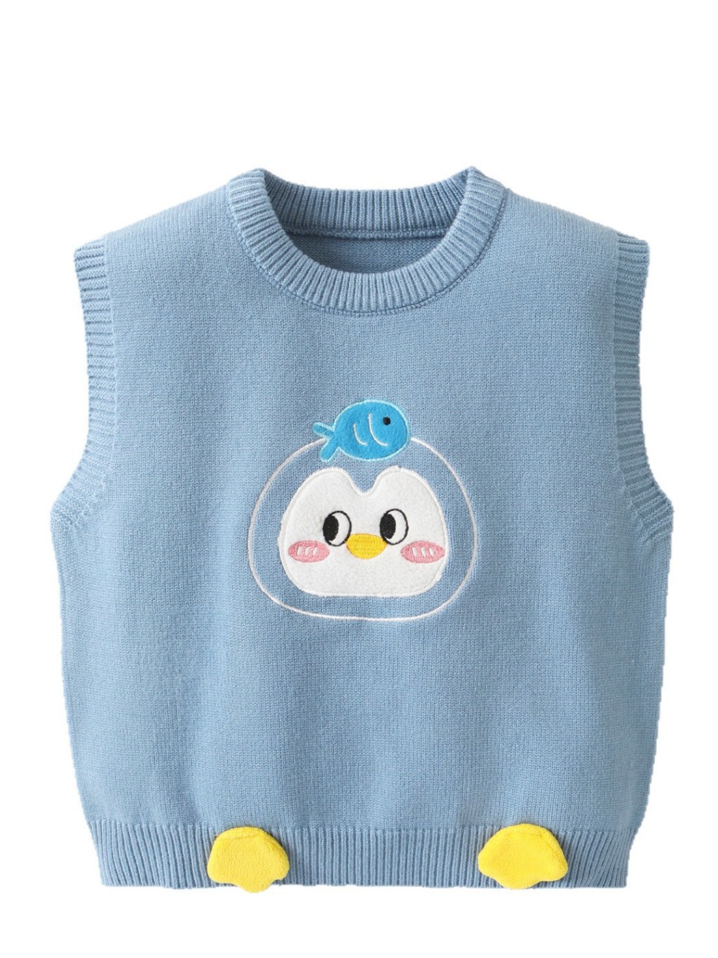 Áo Gile Len CUTEPANDA'S Cho Bé Trai Bé Gái Thiết Kế Xinh Xắn Ngộ Nghĩnh
