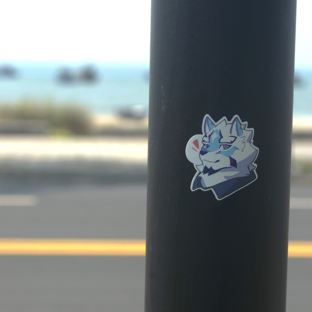 NO.13 SAYADOSHI - Live A Hero - Sticker Furry Sheet A6 Decal PVC chống nước 4