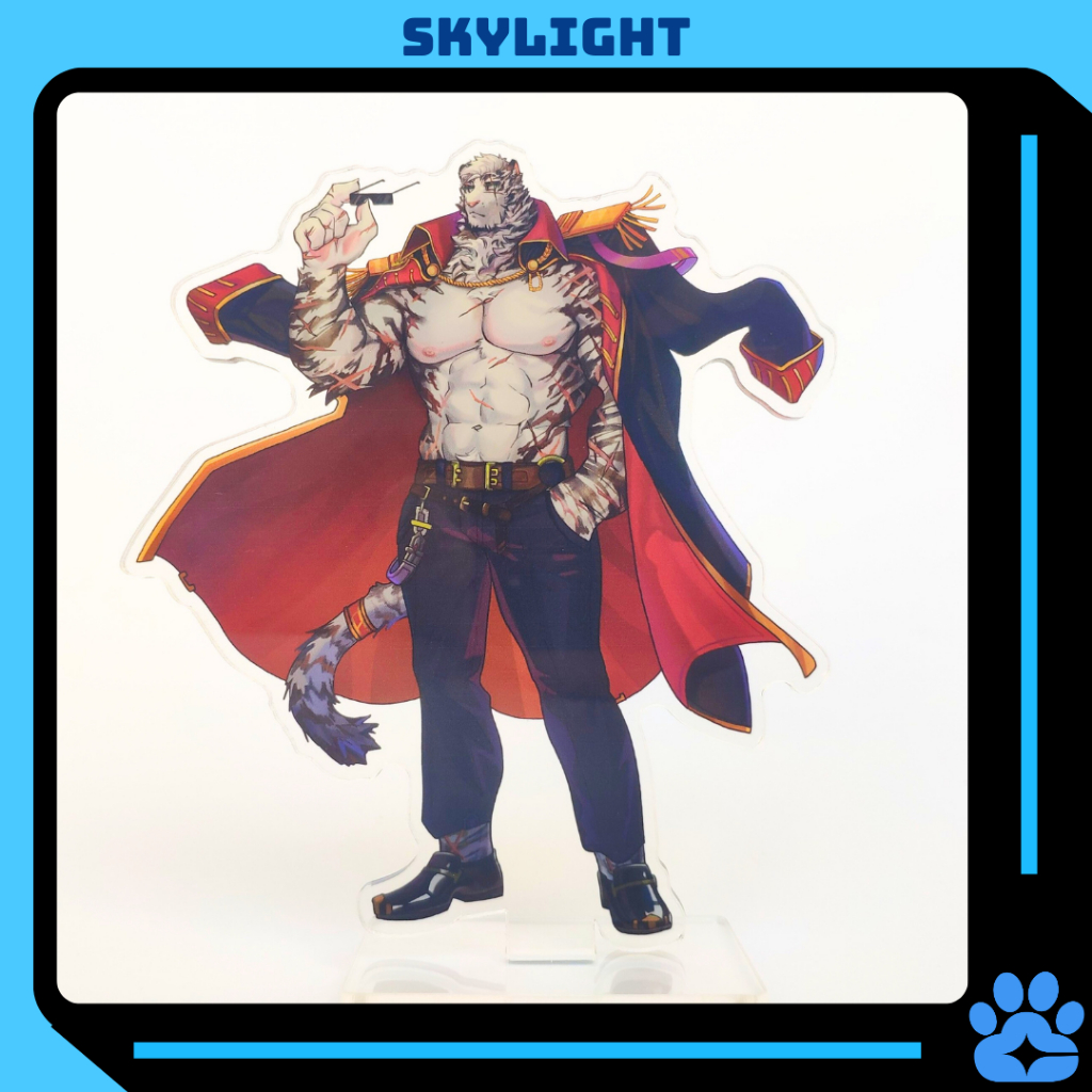 Mô Hình Standee Furry MOUNTAIN nhựa mica 14cm