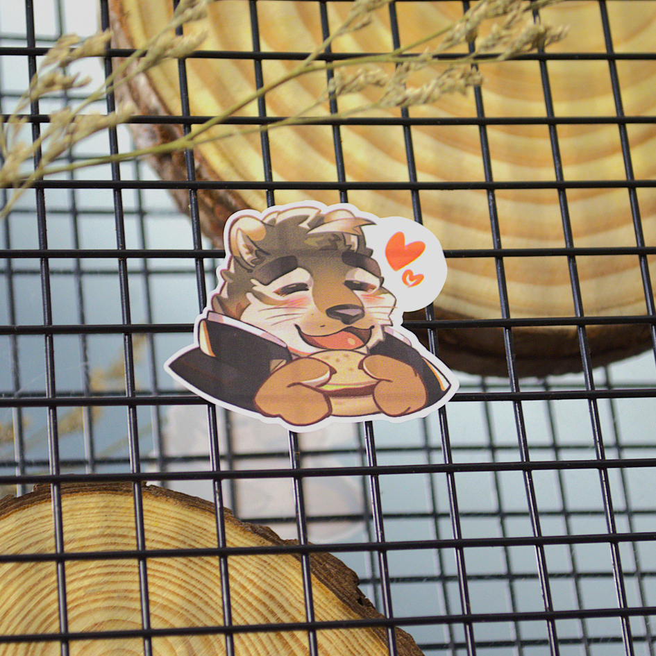NO.17 STERIO - Live A Hero - Sticker Furry Sheet A6 Decal chống nước 5