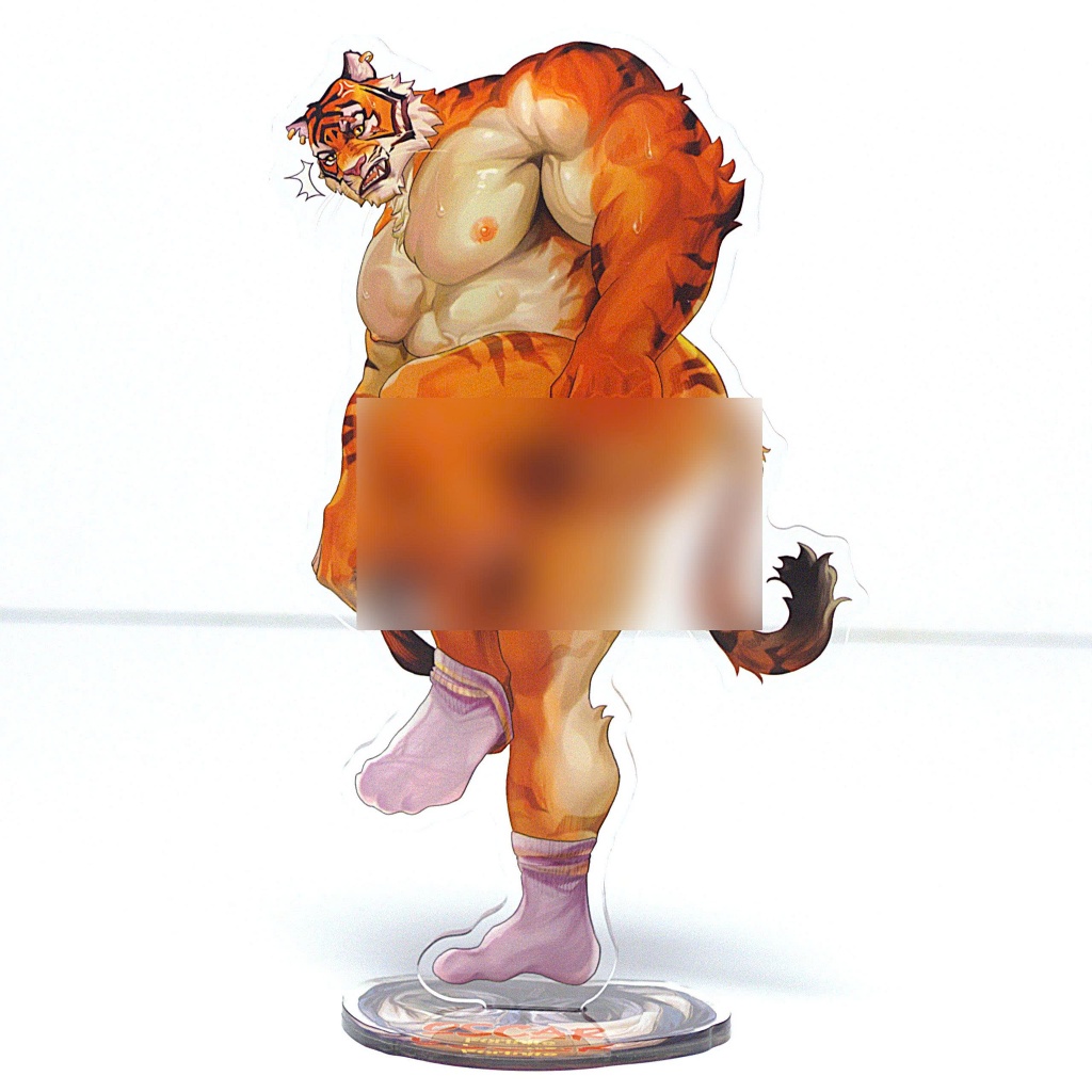 Mô hình/ Standee Furry OSCAR - Fortnite -nhựa Mica-15cm 2