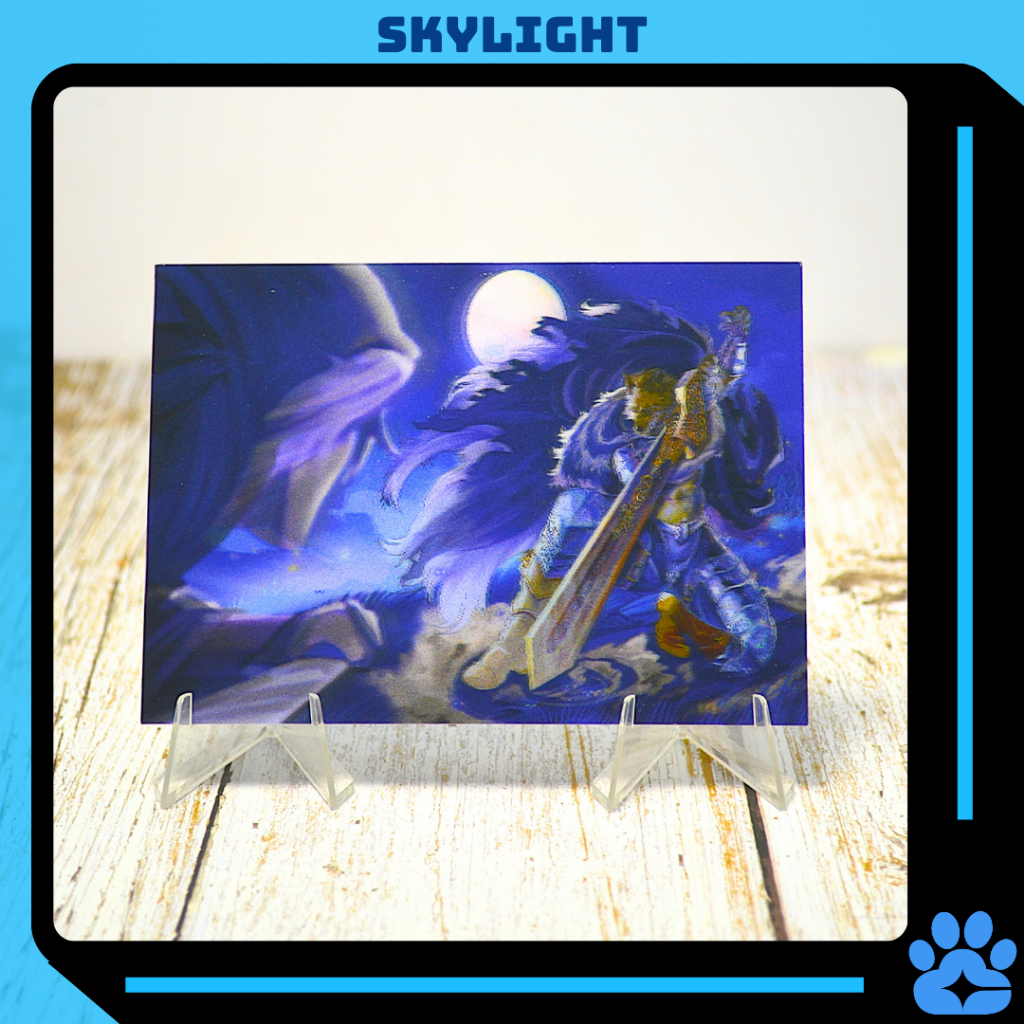 Card 3D Furry BLAIDD - Elden Ring - Kích thước A6 (10x15) cm
