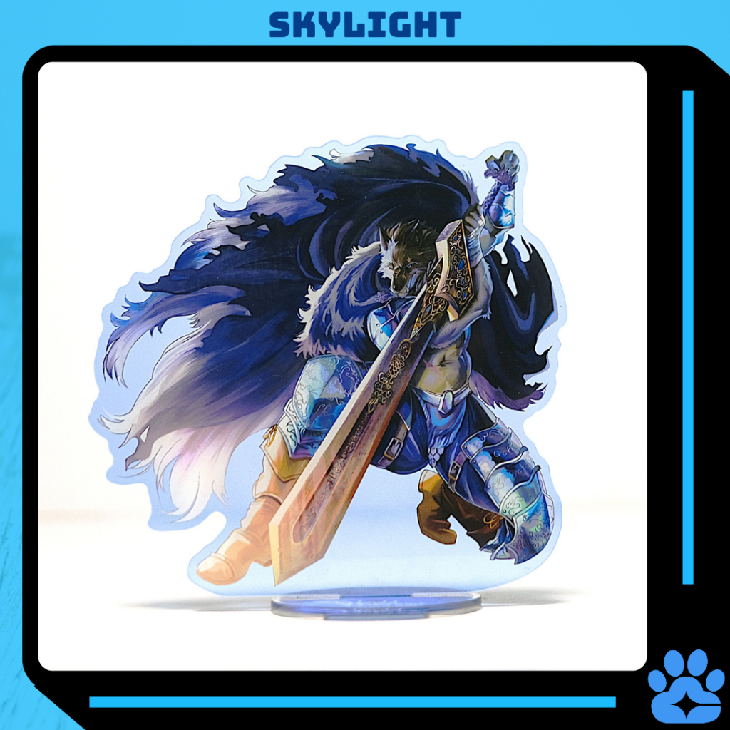 Mô hình/ Standee Furry BLAIDD - Elden Ring -nhựa Mica-14cm
