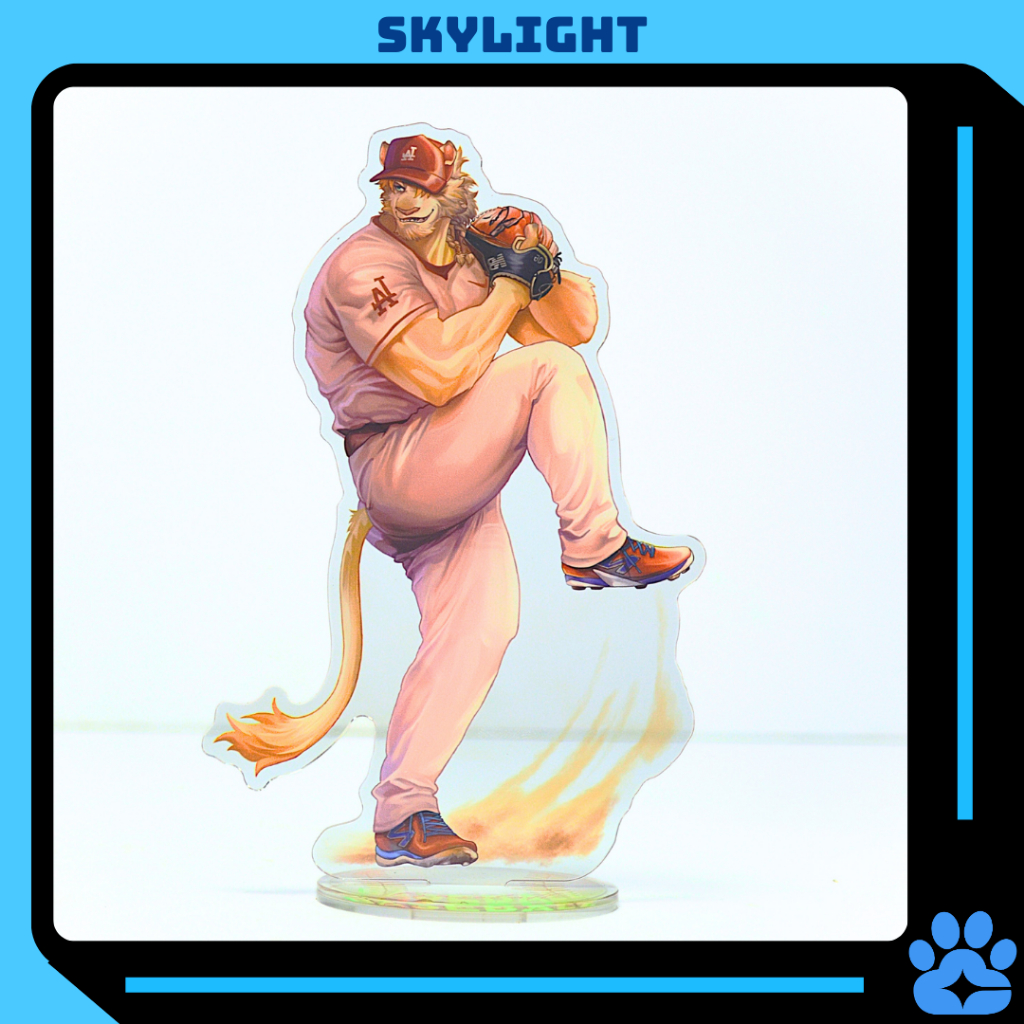 Mô hình/ Standee Furry ASTOSIS - Live A Hero - nhựa Mica - 15cm