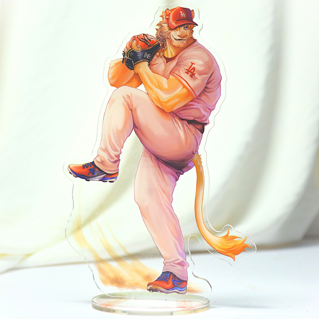 Mô hình/ Standee Furry ASTOSIS - Live A Hero - nhựa Mica - 15cm 2