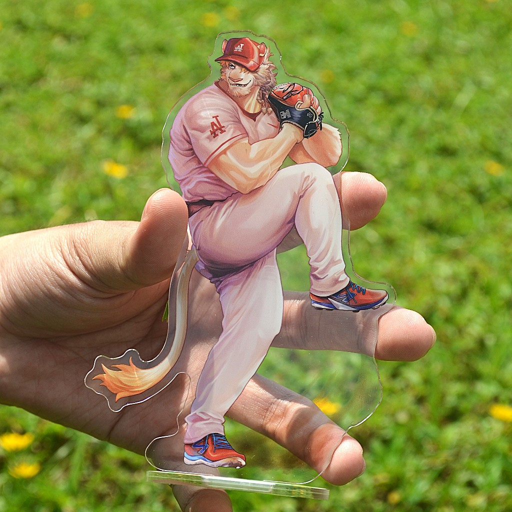 Mô hình/ Standee Furry ASTOSIS - Live A Hero - nhựa Mica - 15cm 3