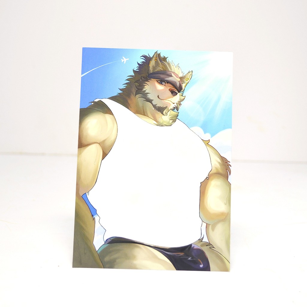 Card Nhạy Nước - Furry FULLHOUSE - kích thước A6 2