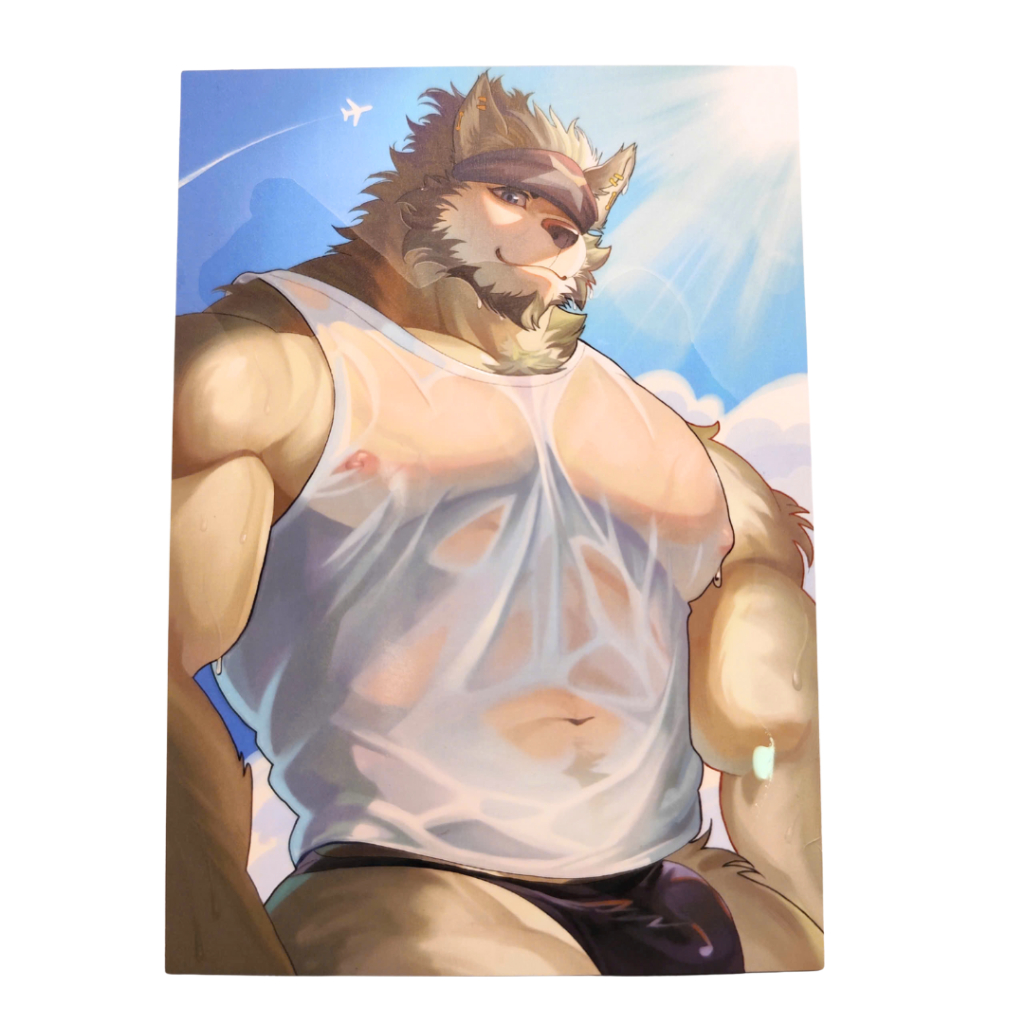 Card Nhạy Nước - Furry FULLHOUSE - kích thước A6 4