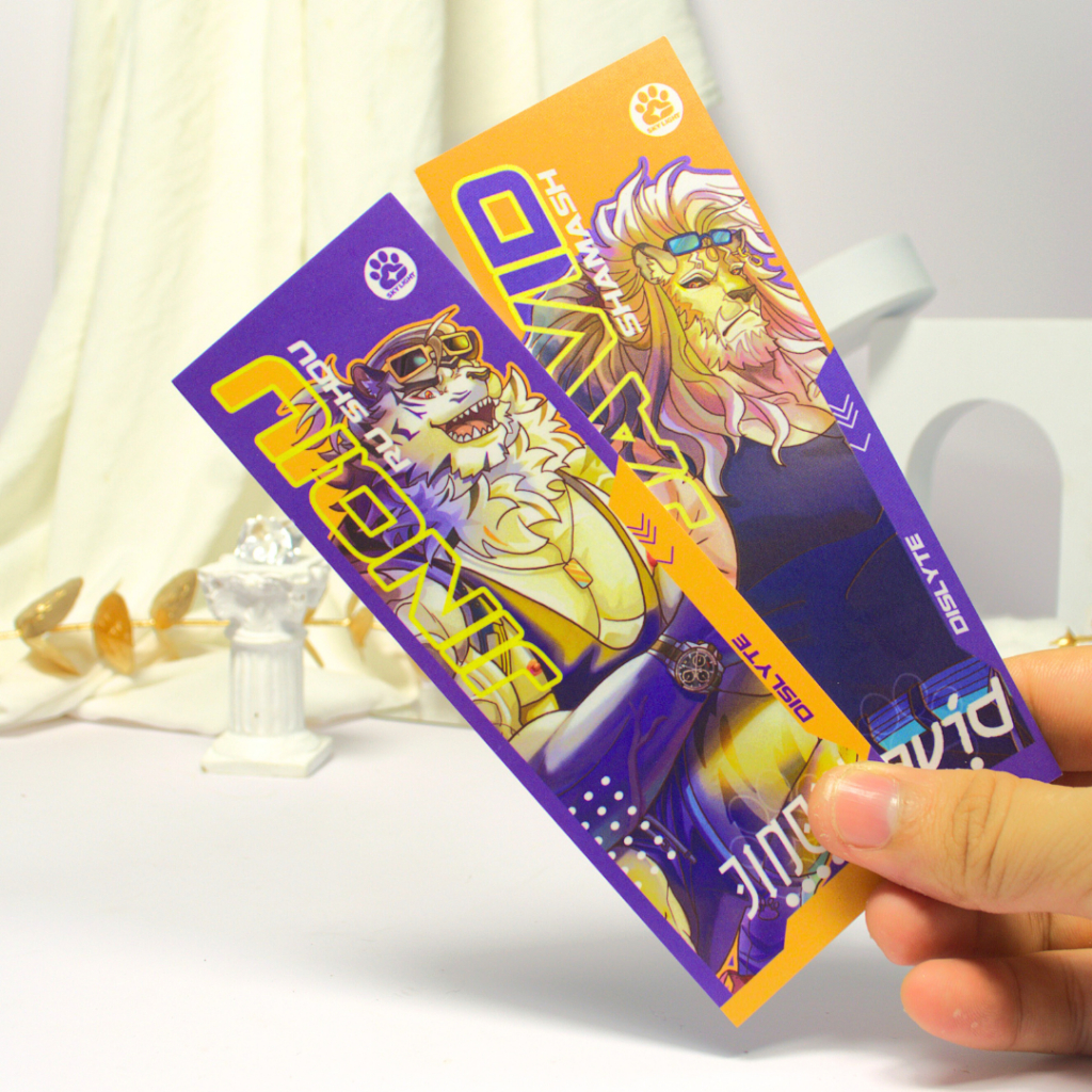 Mô hình/ Standee Furry Jin Qiu x Javid - Dislyte - Tặng kèm Sticker + Bookmark 4