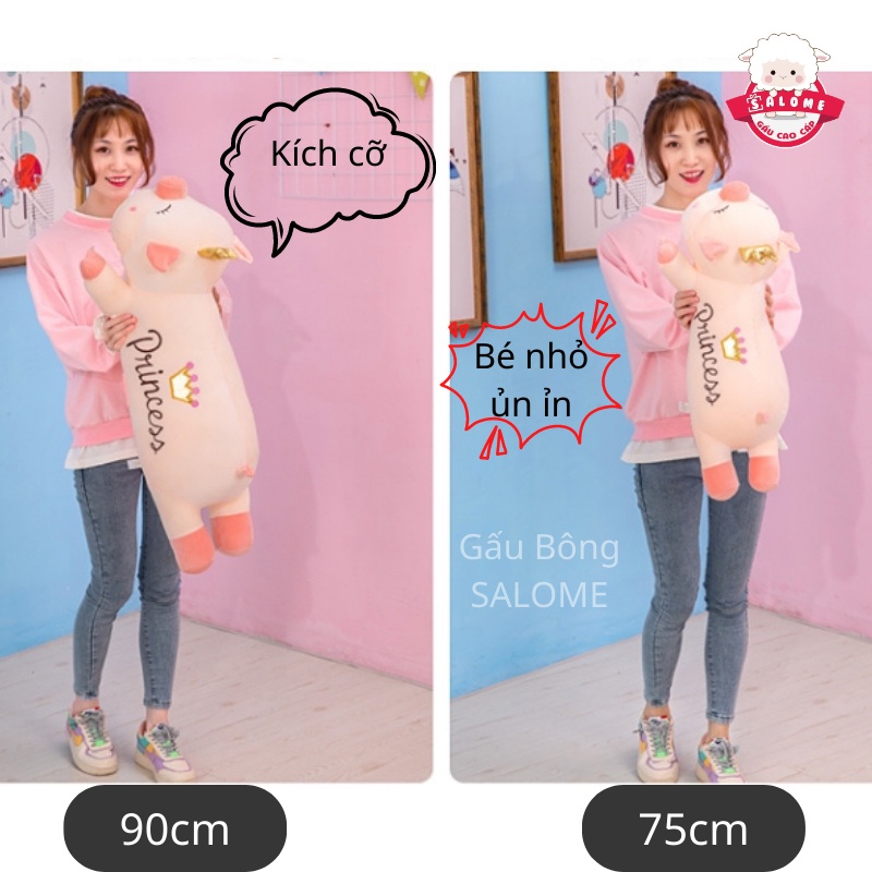 Gấu Bông Heo Đội Vương Miện