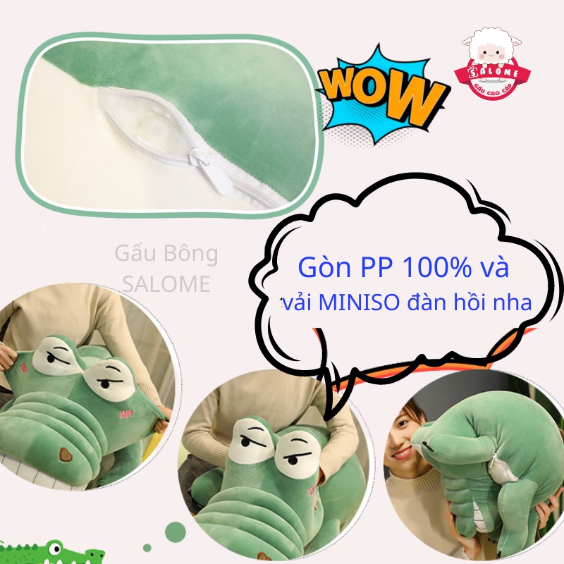 Gấu Bông Con Cá Sấu