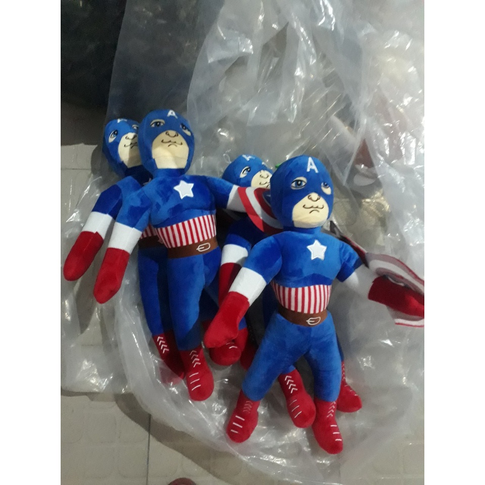 Gấu Bông đại úy siêu nhân captain American