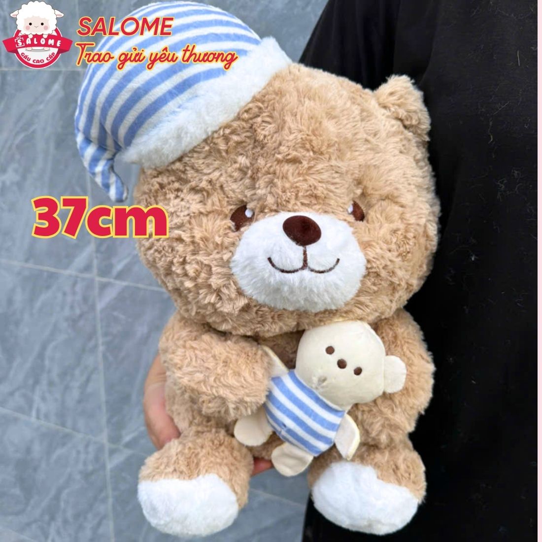 Gấu bông gấu ngủ ôm gấu