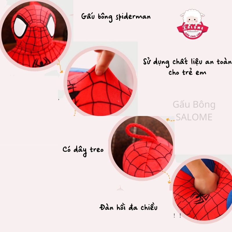 Gấu Bông Người Nhện Spider Man
