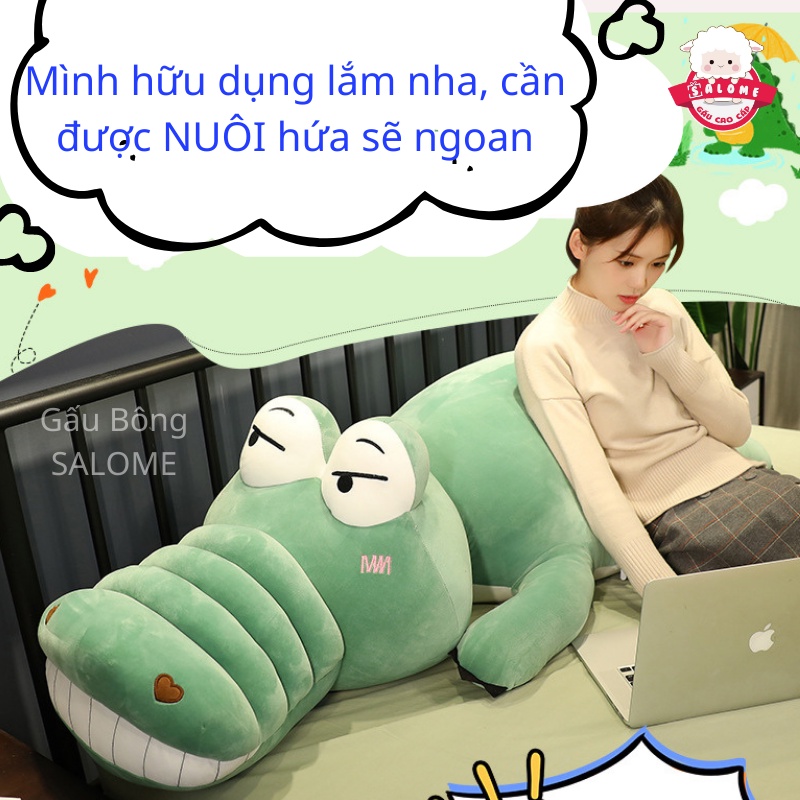 Gấu Bông Con Cá Sấu