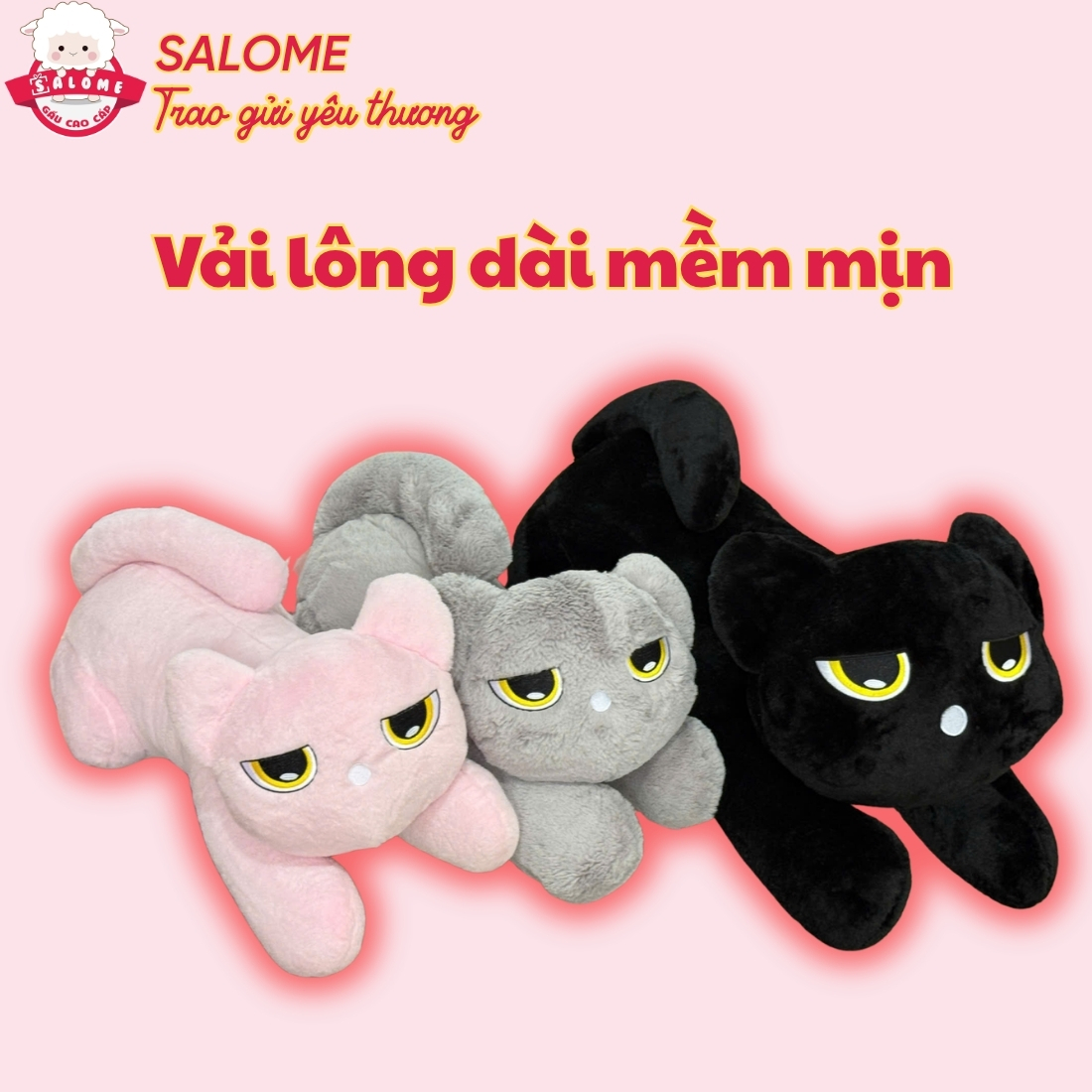 Gấu bông con mèo lười
