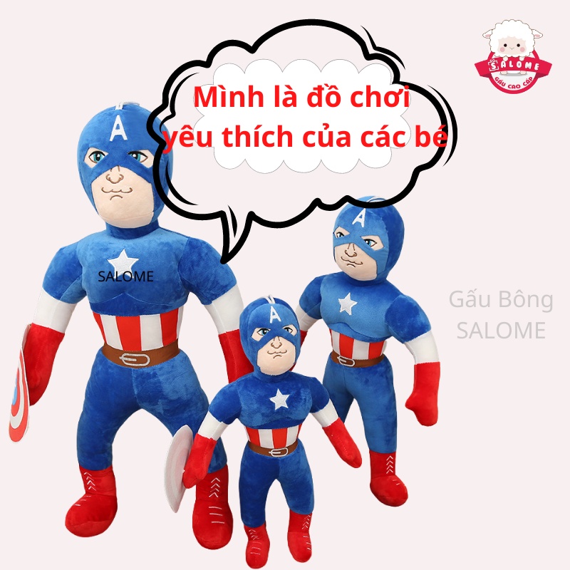 Gấu Bông đại úy siêu nhân captain American