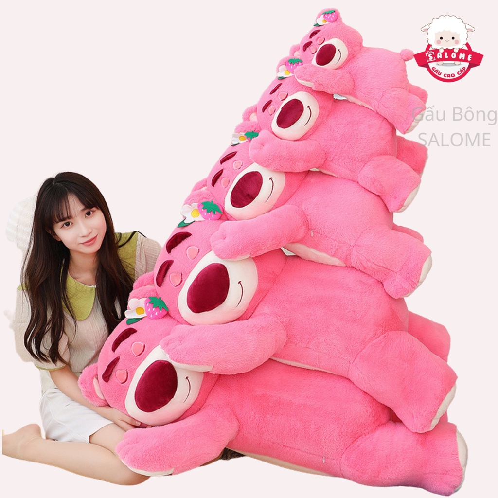 Gấu Bông Gấu Dâu Nghiêng