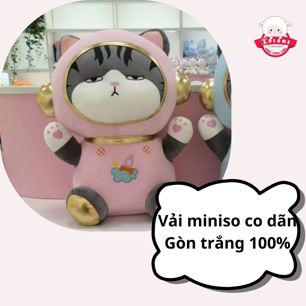 Gấu Bông Mèo Hoàng Thượng Ngồi Cosplay Phi Hành Gia