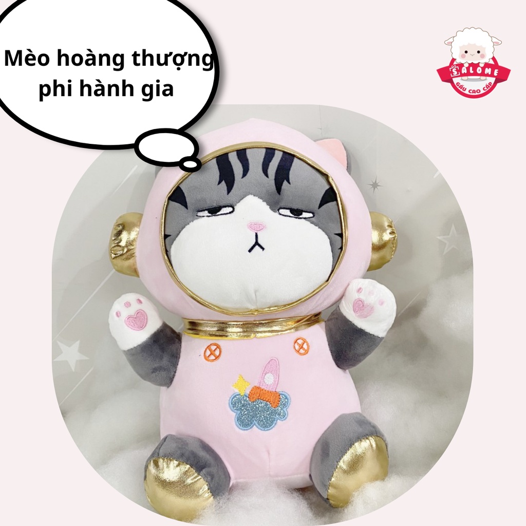 Gấu Bông Mèo Hoàng Thượng Ngồi Cosplay Phi Hành Gia