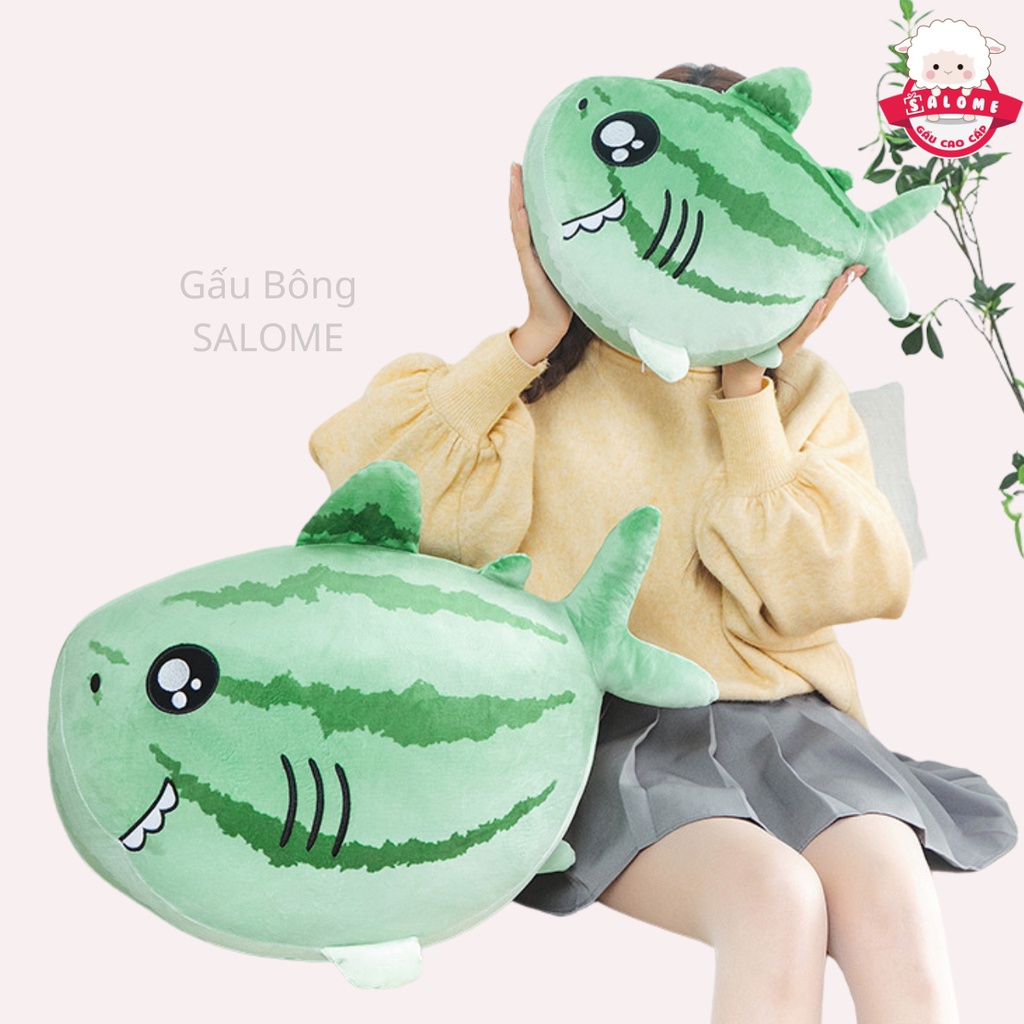 Gấu Bông Con Cá Mập Dưa Hấu