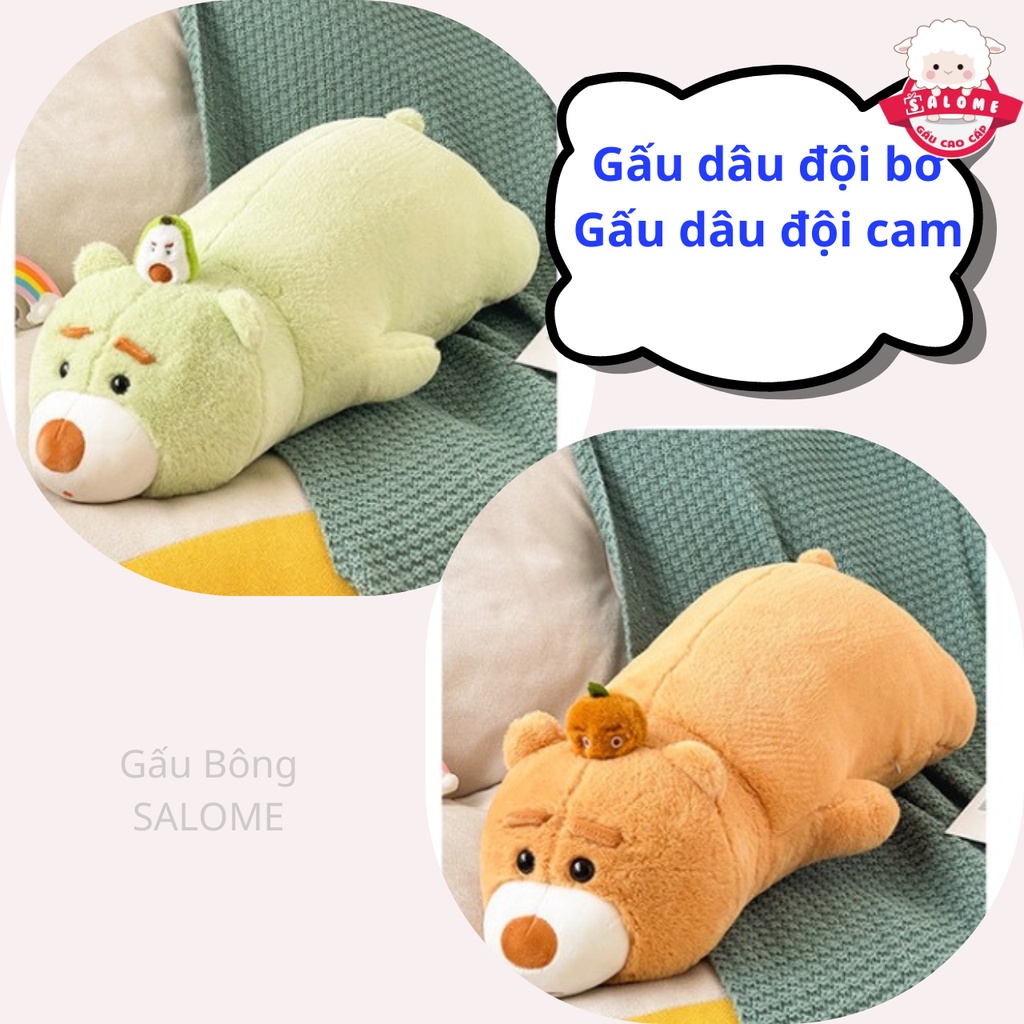 Gấu Dâu Bông Lotso Trái Bơ 90cm