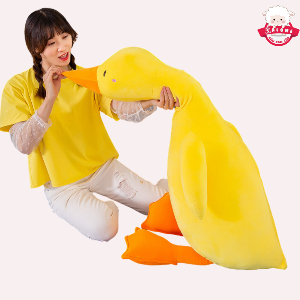 Gấu Bông Con Vịt Vàng Trầm Cảm