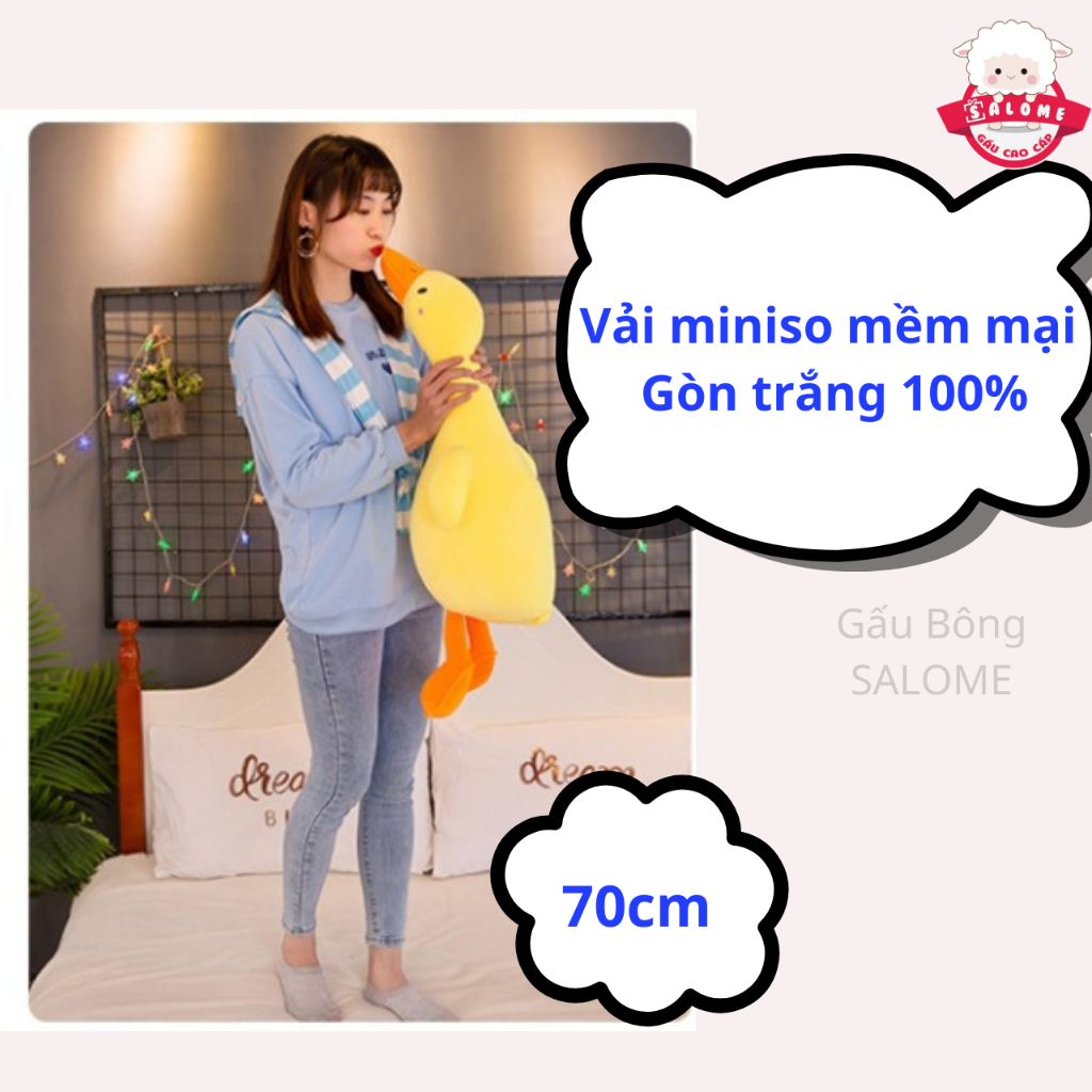 Gấu Bông Con Vịt Vàng Trầm Cảm