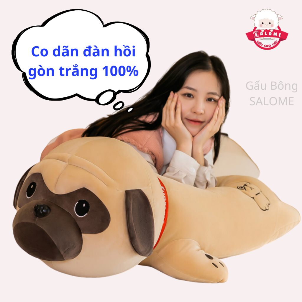 Gấu Bông Chó Pull Nằm