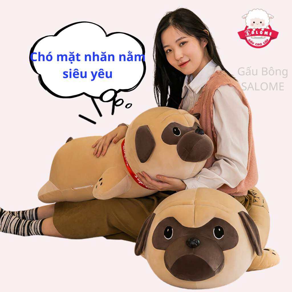Gấu Bông Chó Pull Nằm