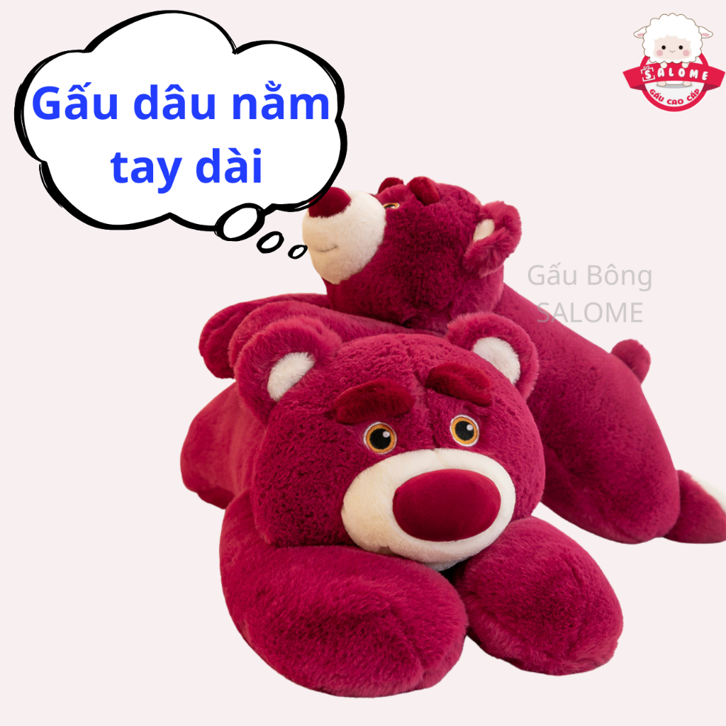 Gấu Bông Gấu Lotso Nằm Tay Dài
