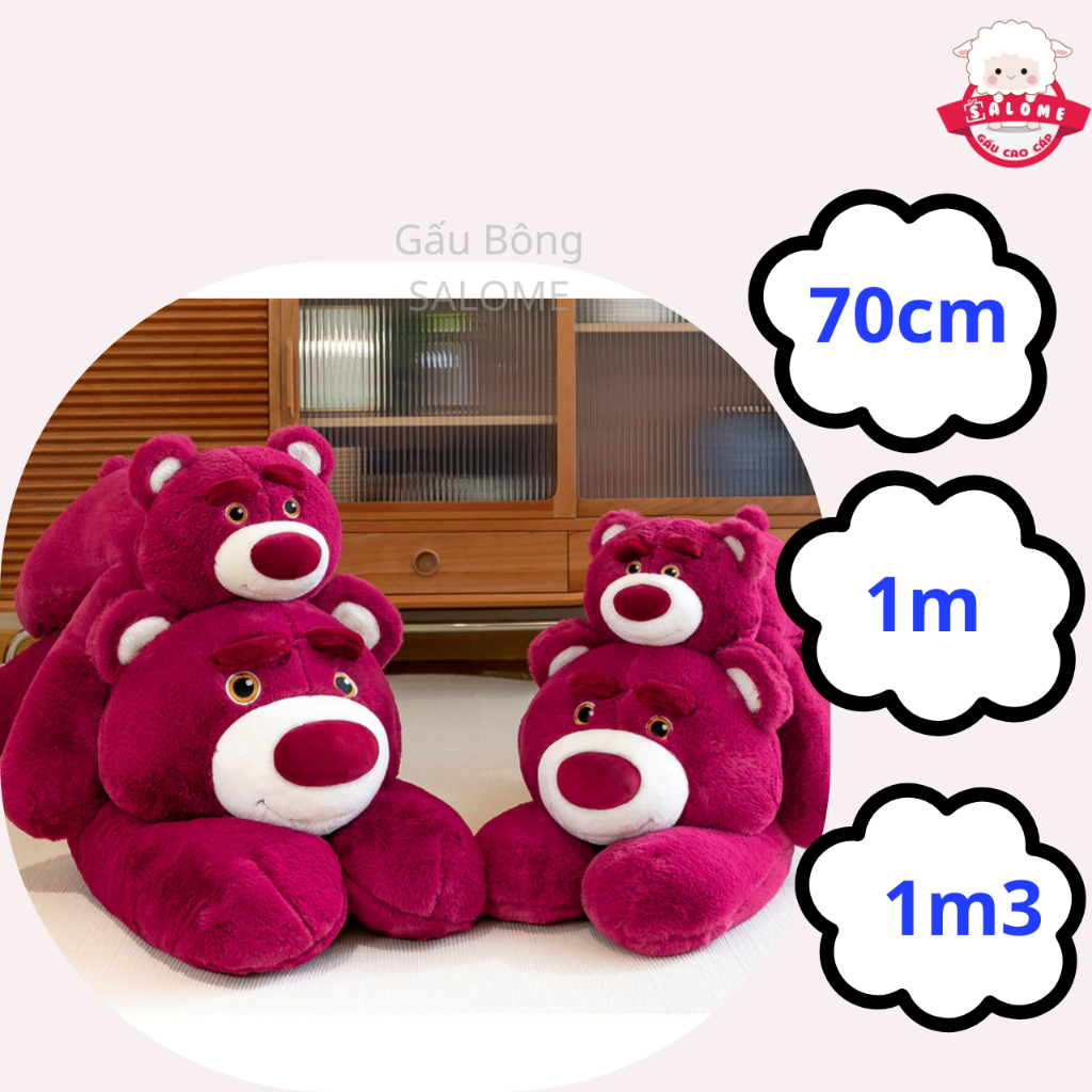 Gấu Bông Gấu Lotso Nằm Tay Dài