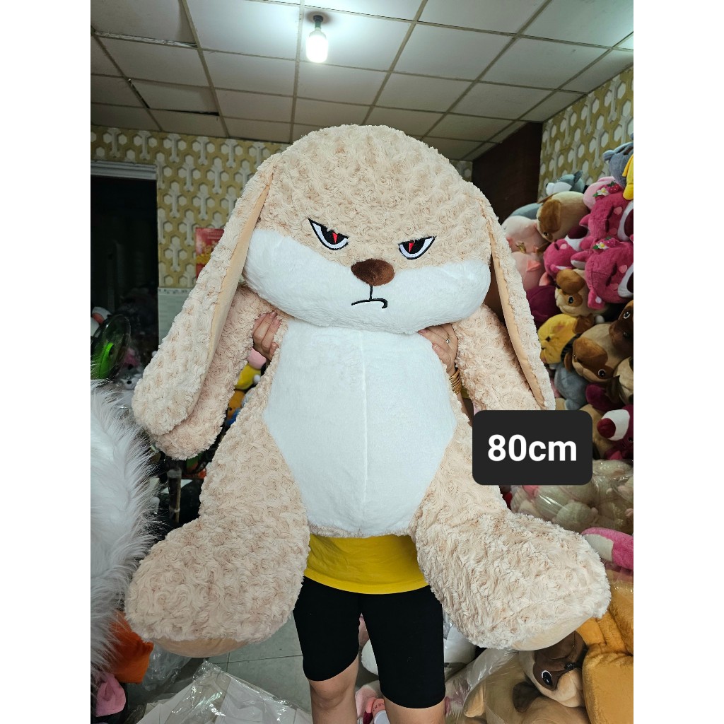 Gấu bông thỏ giận dữ, Thỏ mặt quạu