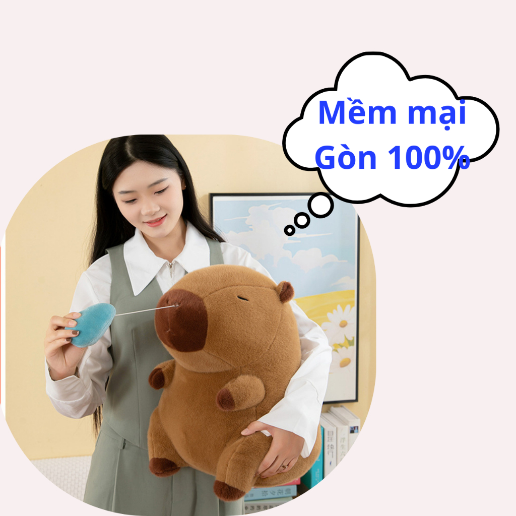 Gấu Bông Capybara Chảy Nước Mũi