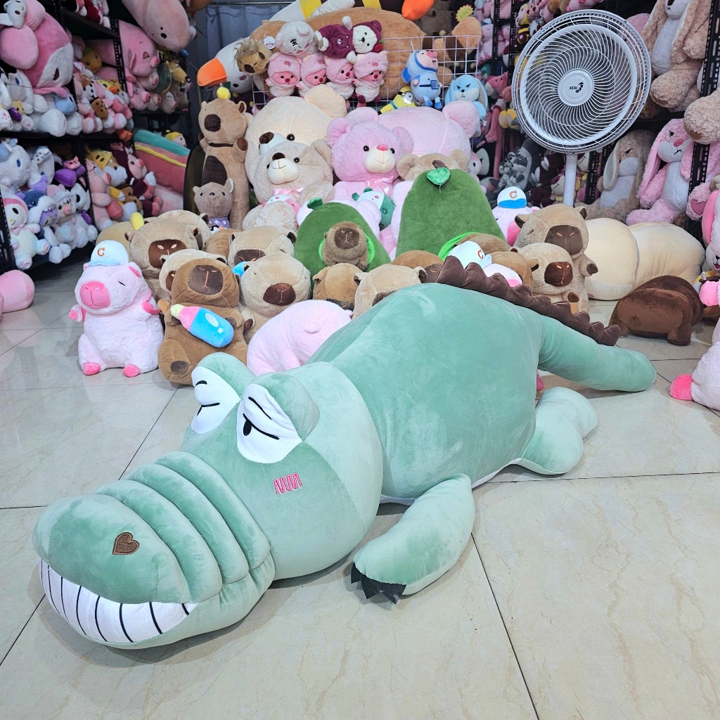 Gấu Bông Con Cá Sấu