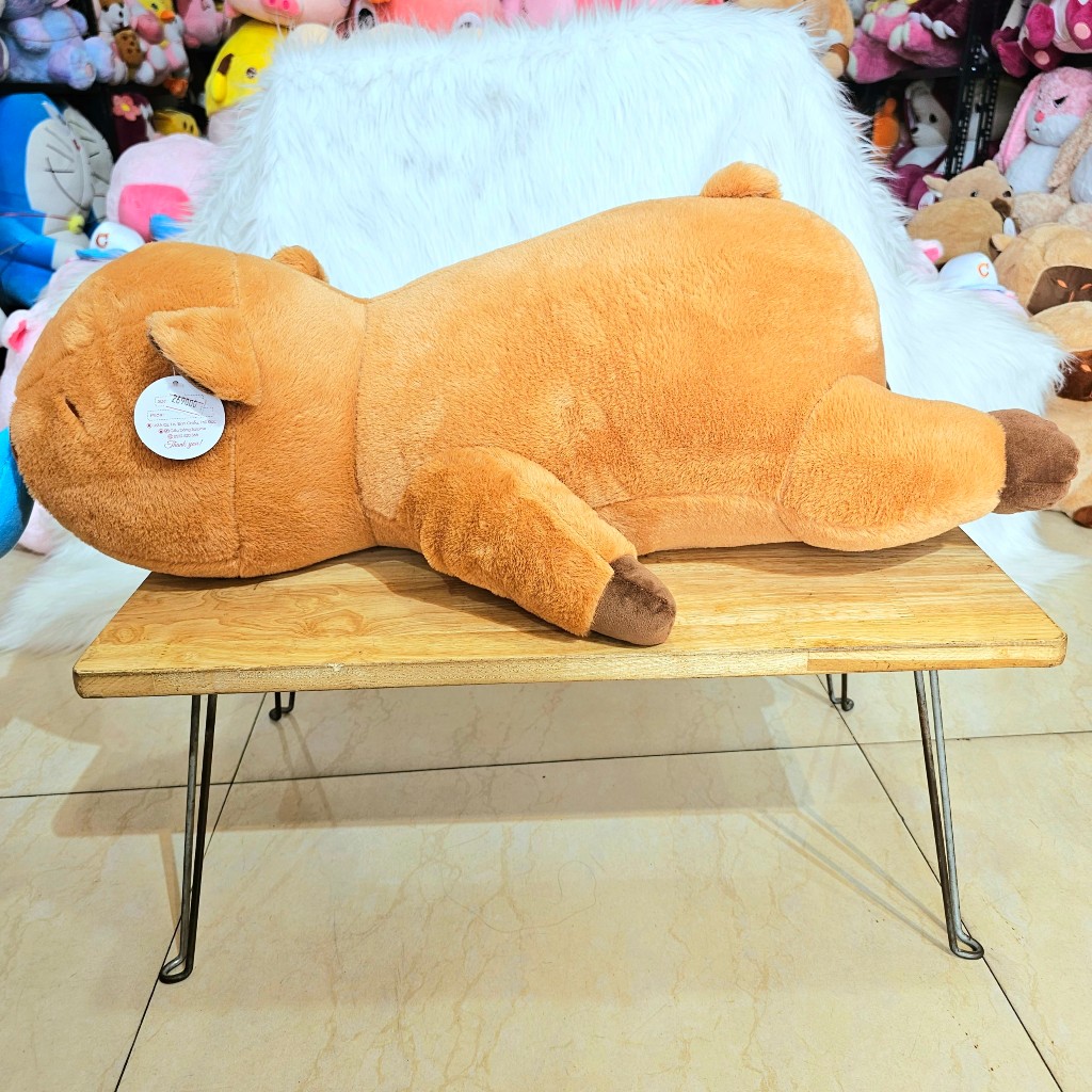 Gấu Bông Capybara Nằm Chảy Nước Mũi
