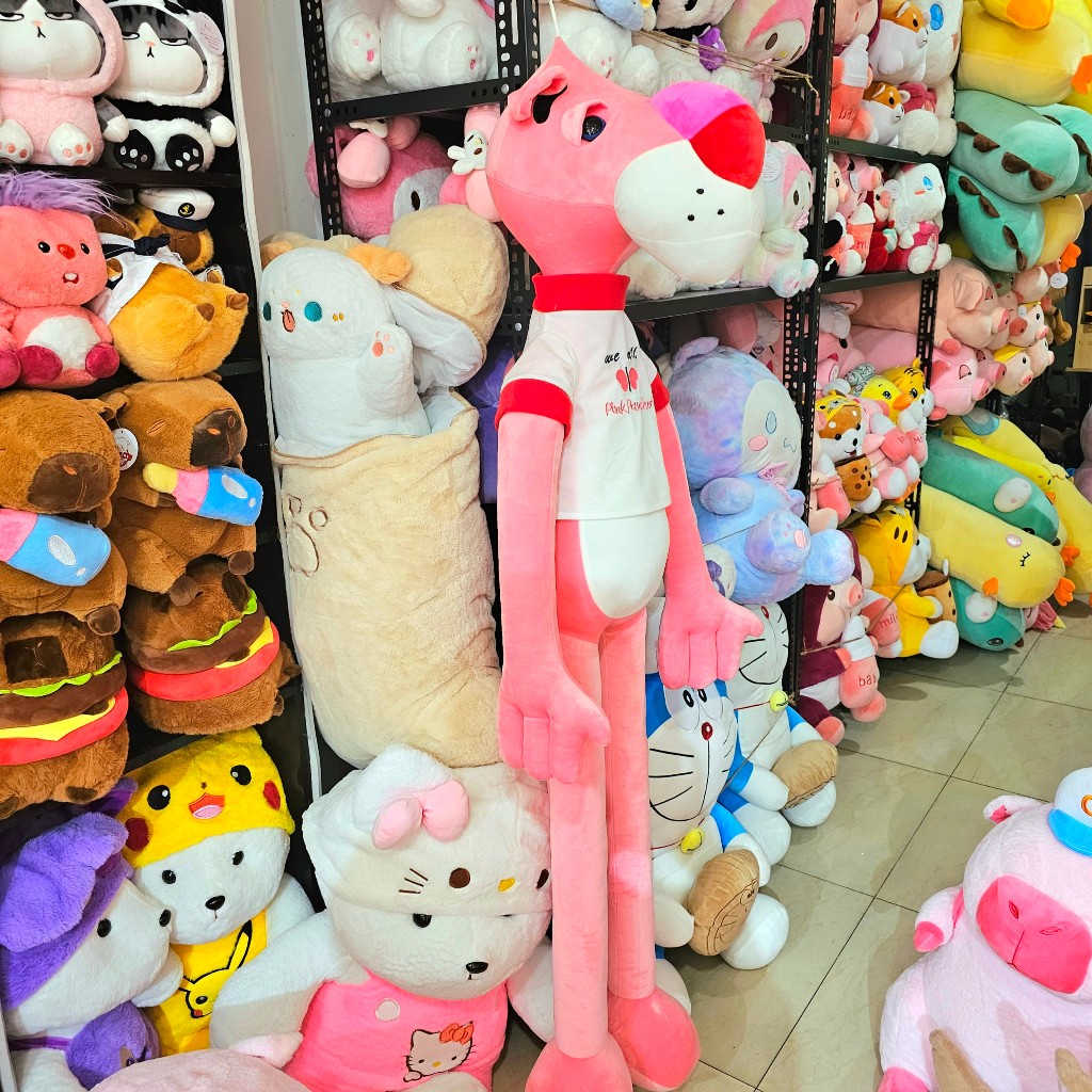 Gấu Bông Báo Hồng Pink Panther