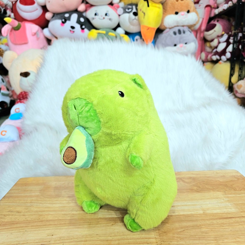 Gấu Bông Capybara Rút Bơ