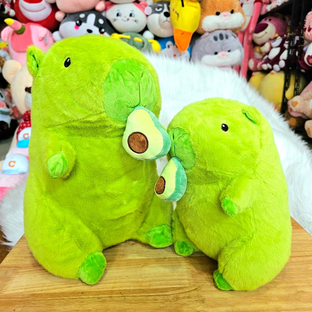 Gấu Bông Capybara Rút Bơ