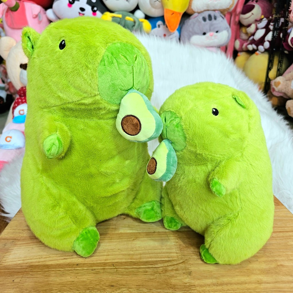 Gấu Bông Capybara Rút Bơ