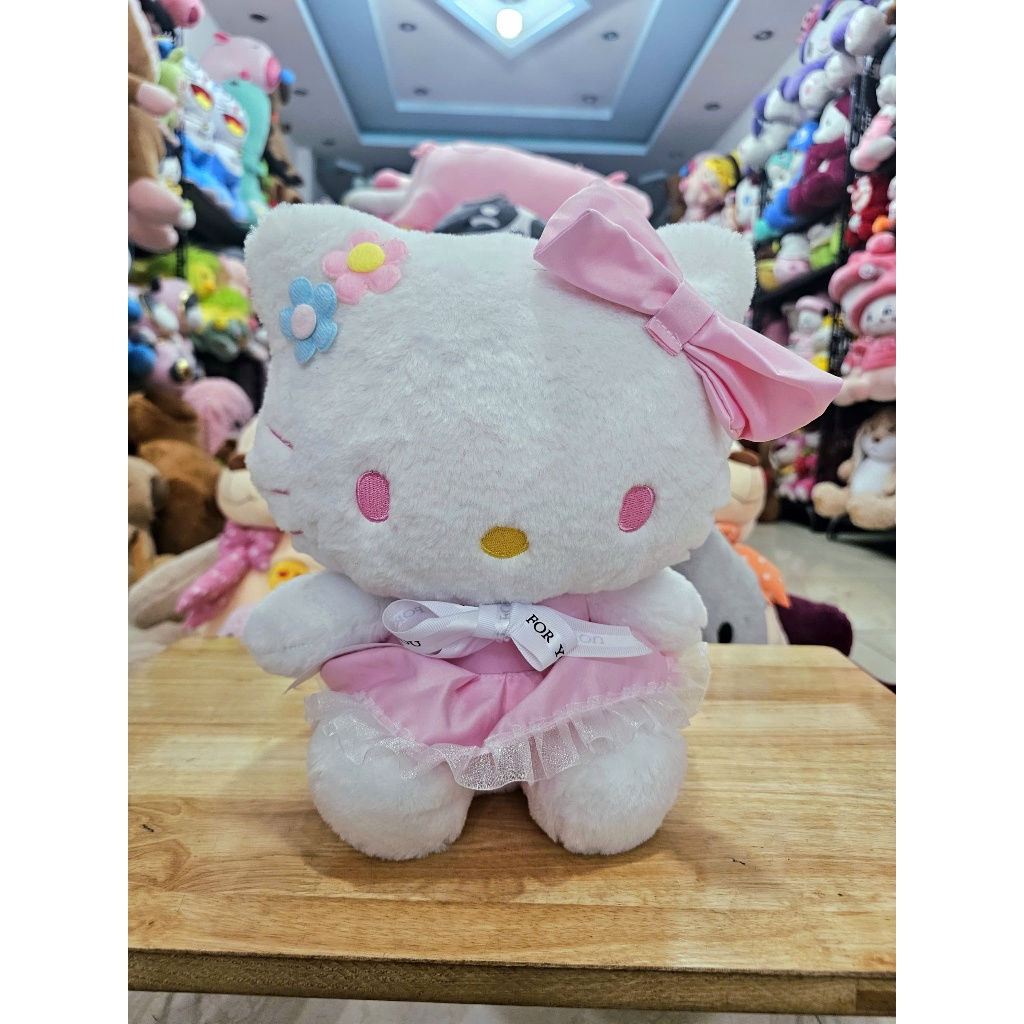 Gấu Bông Hello Kitty Mặc Váy