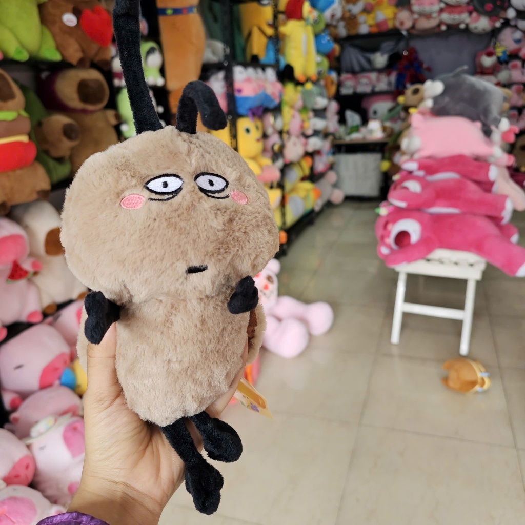 Gấu bông con gián, tiểu cường đáng yêu dễ thương cute SALOME, gián vô tri mini trang trí