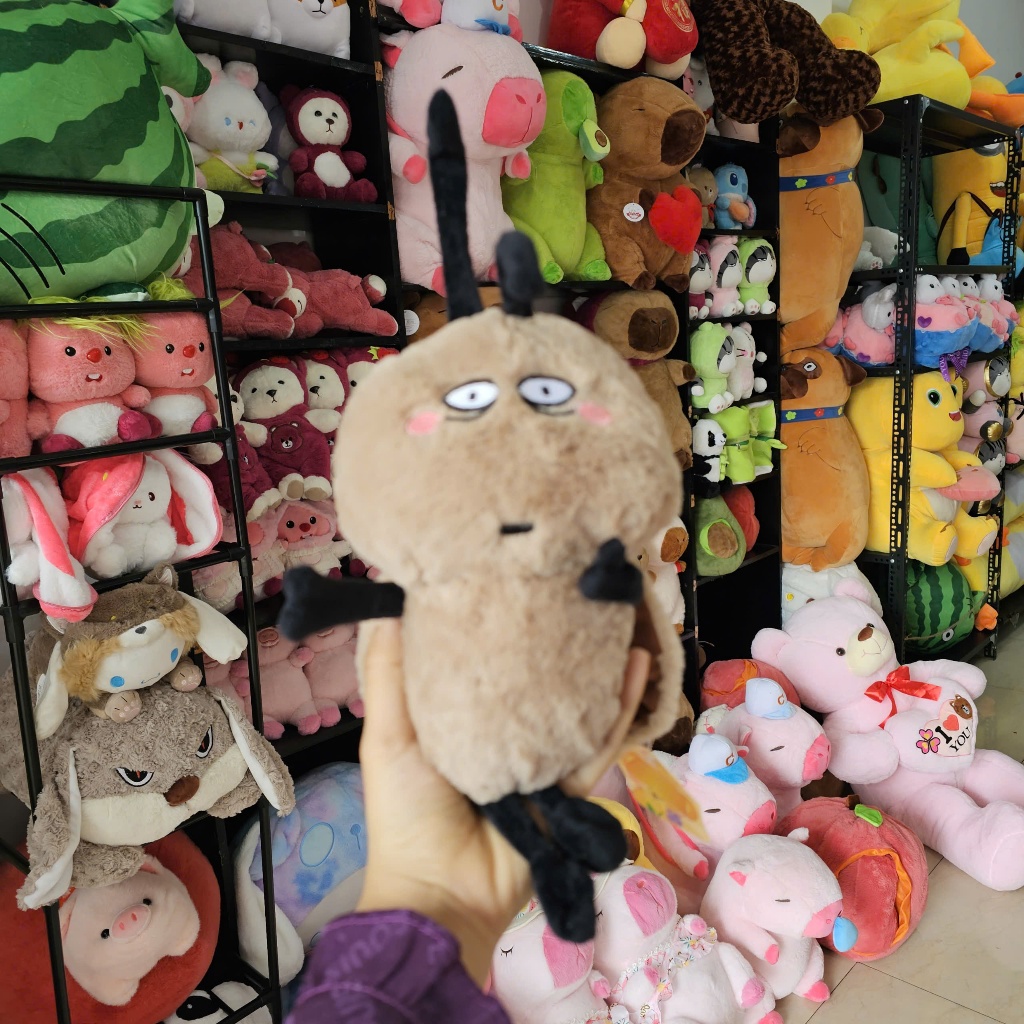 Gấu bông con gián, tiểu cường đáng yêu dễ thương cute SALOME, gián vô tri mini trang trí