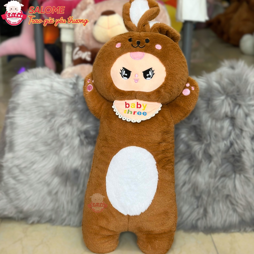 Gấu bông Baby Three Thỏ bé ba đứng