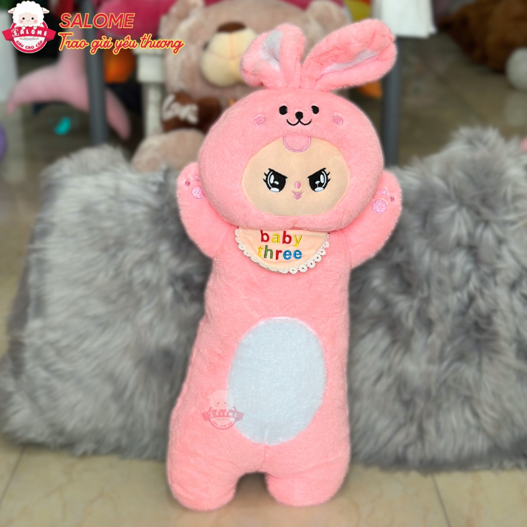 Gấu bông Baby Three Thỏ bé ba đứng