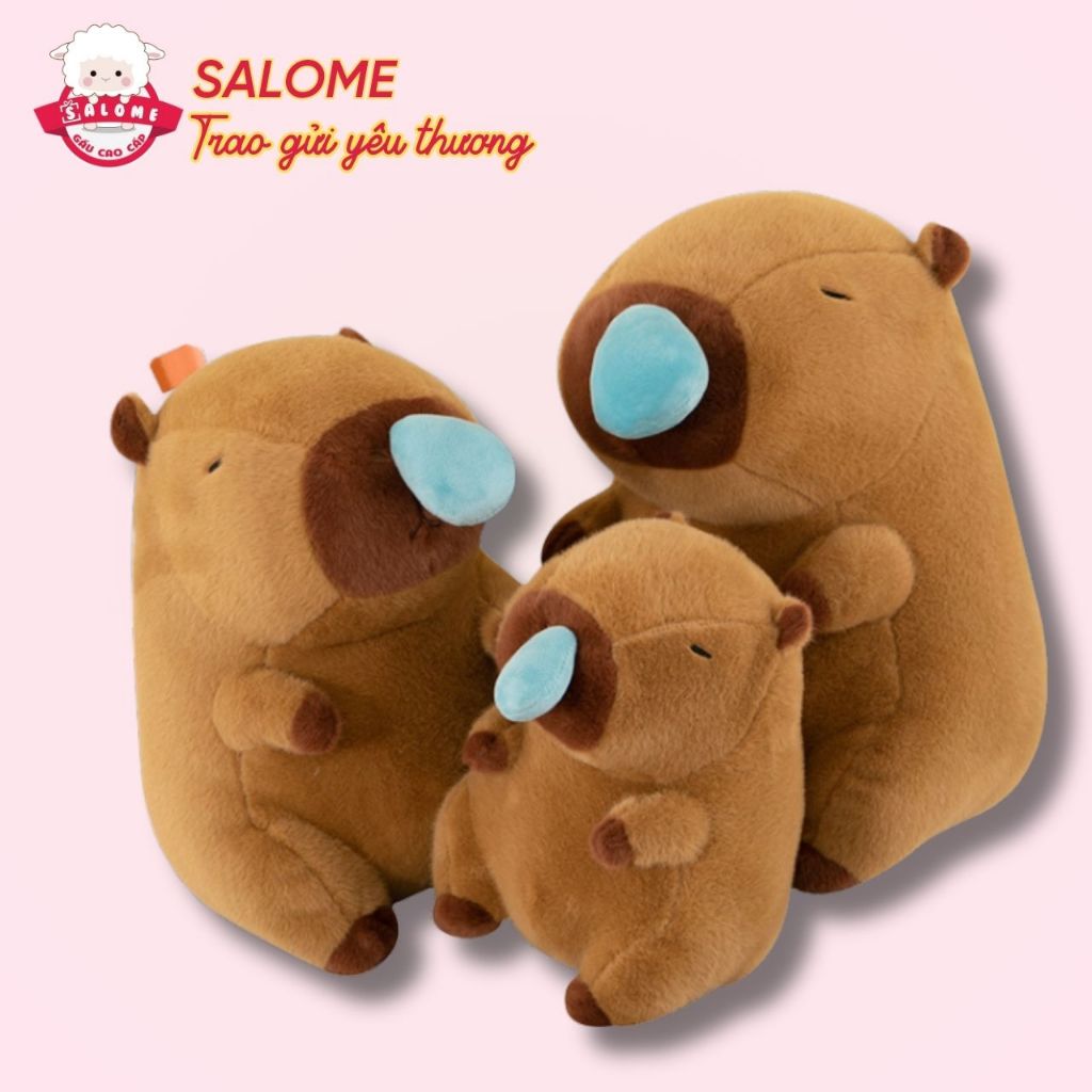 Gấu Bông Capybara Chảy Nước Mũi